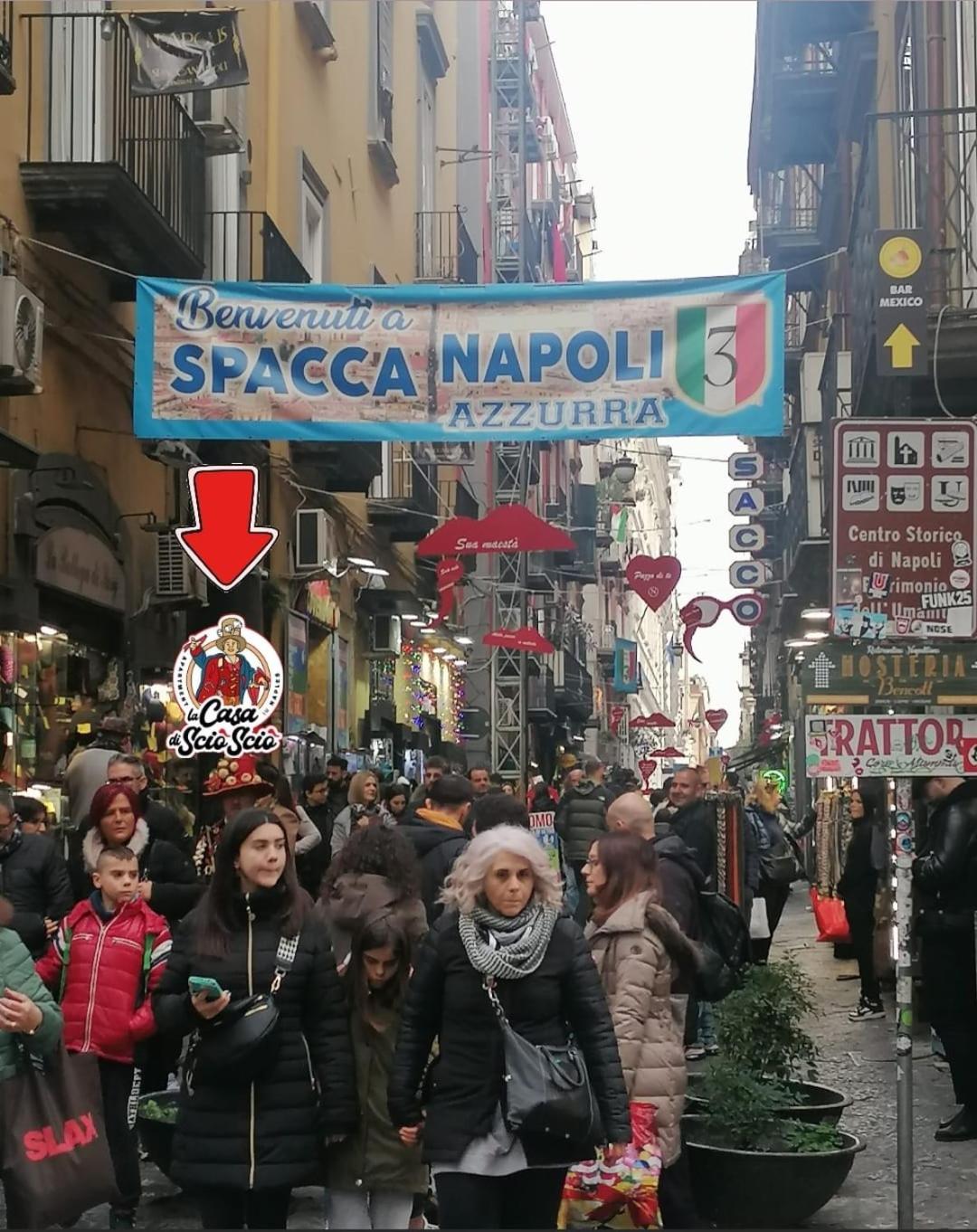 La Stanza Di Scio Scio Hotell Neapel Exteriör bild